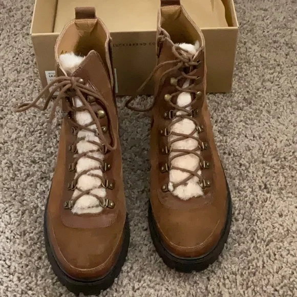 Lucky Brand Shearling Boots - Picture 1 of 6
